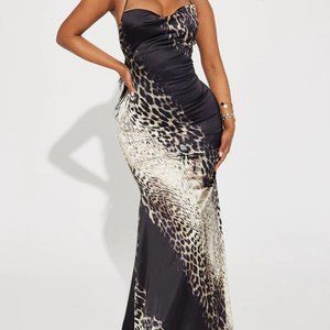 Wild Thing Satin Gown